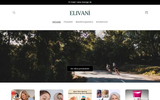 Elivani storefront
