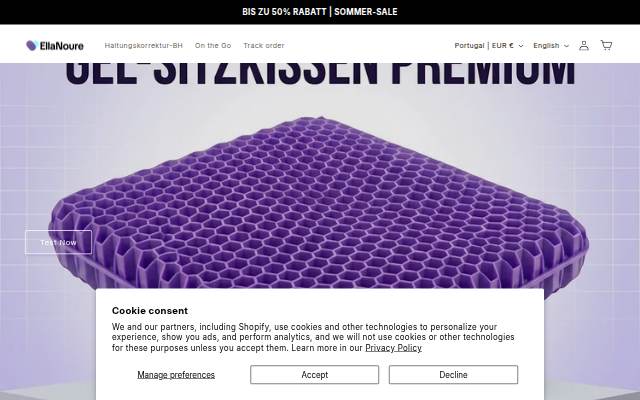 EllaNoure storefront