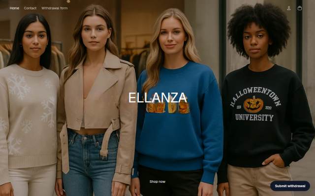ELLANZA storefront