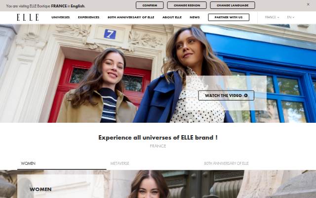 ELLE boutique storefront
