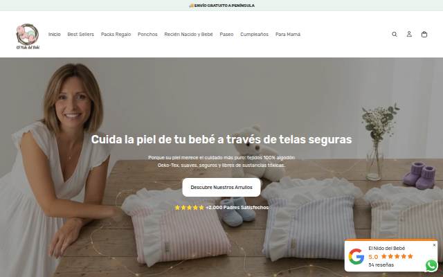 El Nido del Bebé storefront