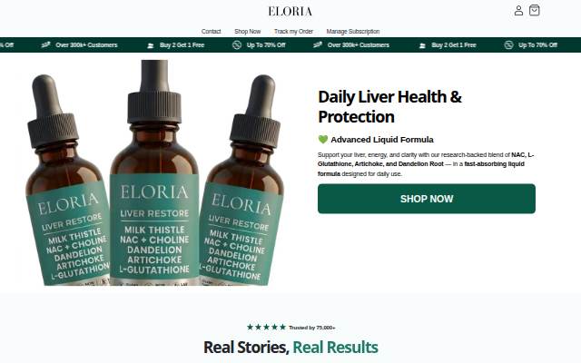 Eloria storefront