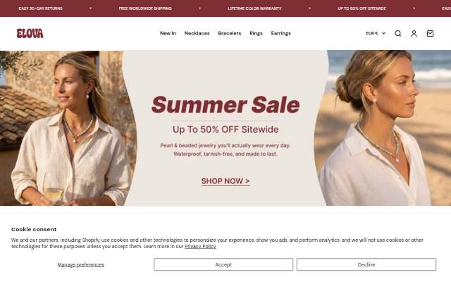 ELOVA storefront