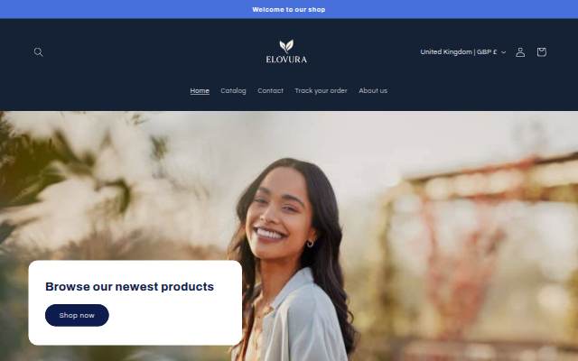 OFFICIAL ELOVURA storefront
