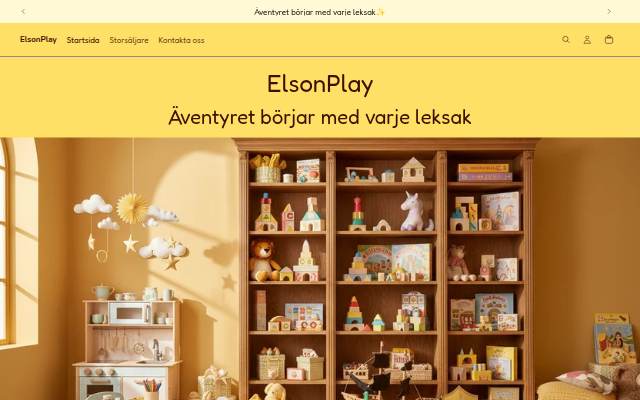 ElsonPlay storefront