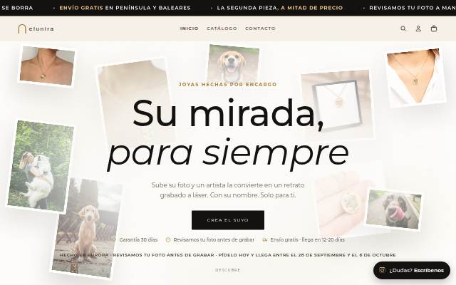 ELUNIRA storefront