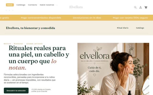 Vellora storefront