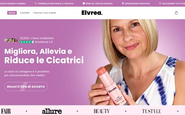 Elvrea storefront