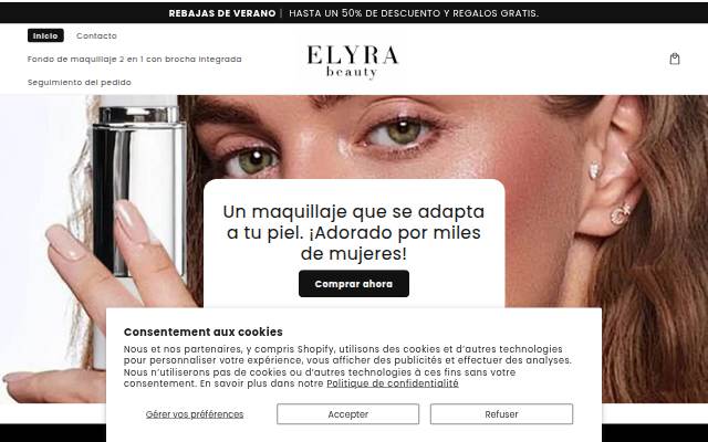 ELYRA BEAUTY storefront