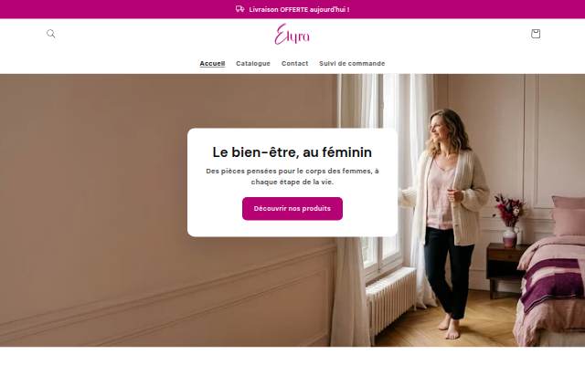Startseite von Elyra