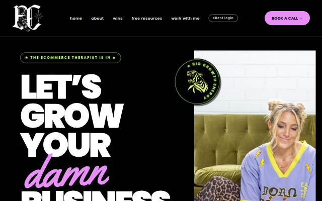 Montra da Elyse Collat — Big Growth Energy for eCommerce founders
