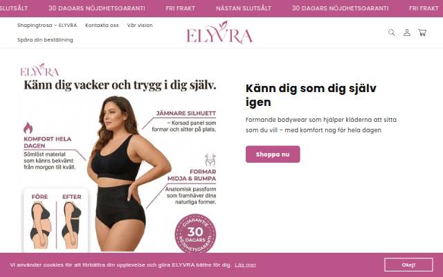 Startseite von ELYVRA