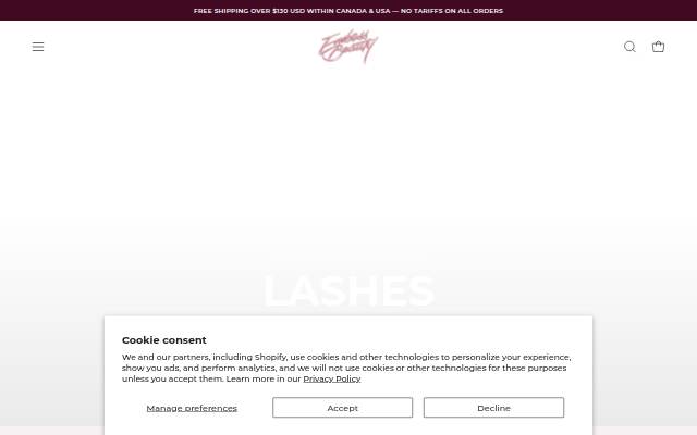 Emboss Beauty storefront
