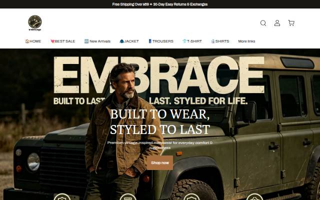 Embracego storefront