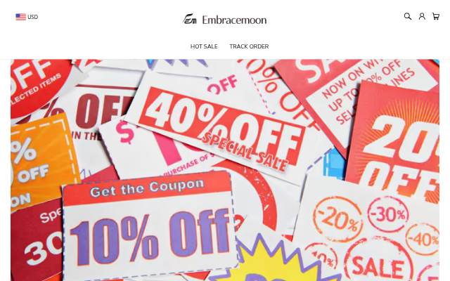 Embracemoon storefront