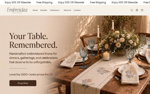 Embroidea storefront