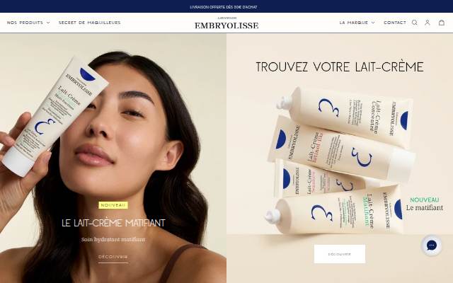 Embryolisse storefront