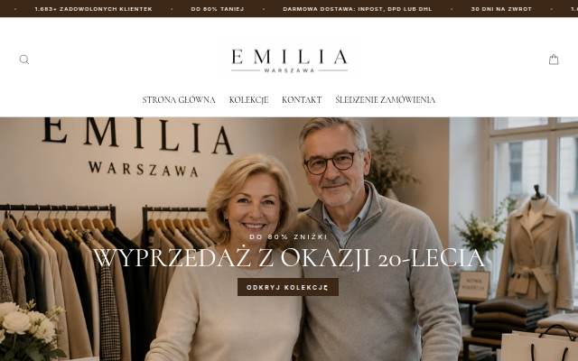 Emilia Warszawa storefront