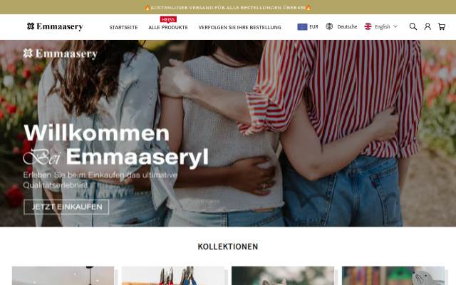 EMMAASERY storefront
