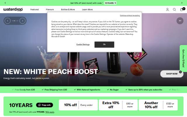 waterdrop® UK storefront