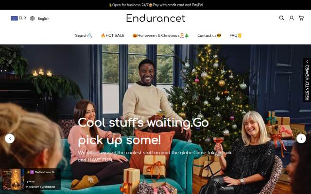 Endurancet storefront