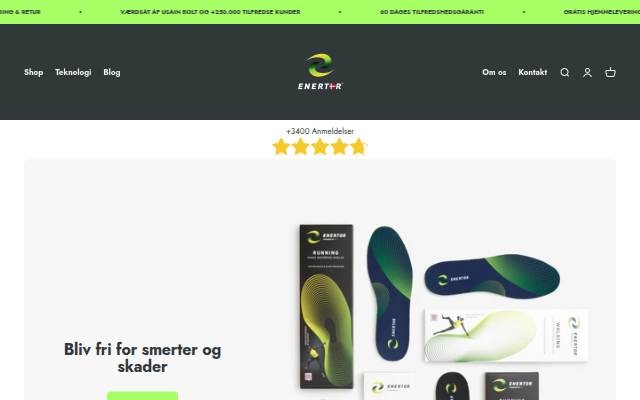Enertor storefront
