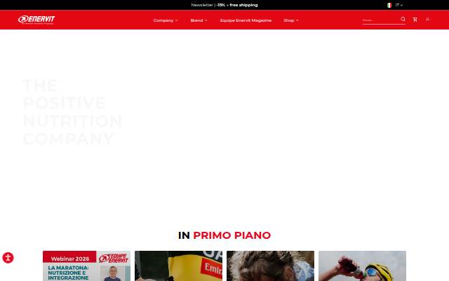 Enervit storefront
