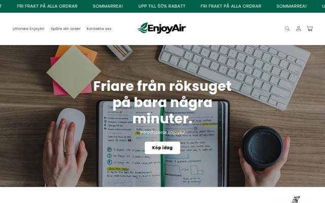 EnjoyAir storefront
