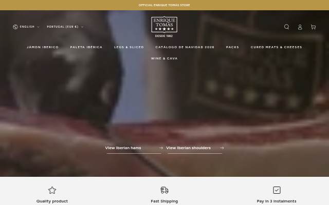 Enrique Tomás storefront