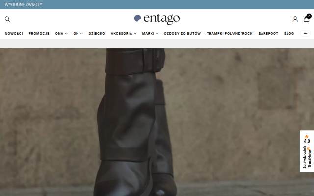 Entago.pl storefront