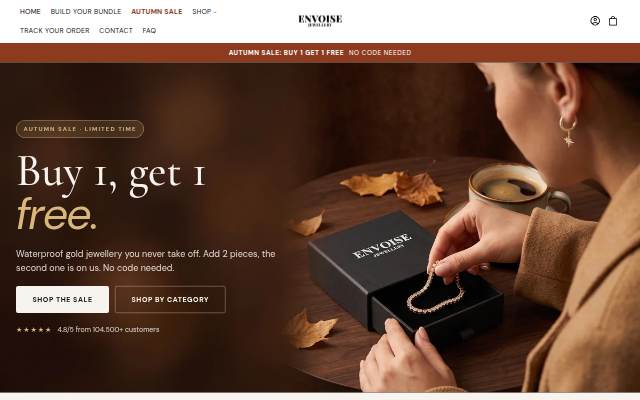 Startseite von Envoise