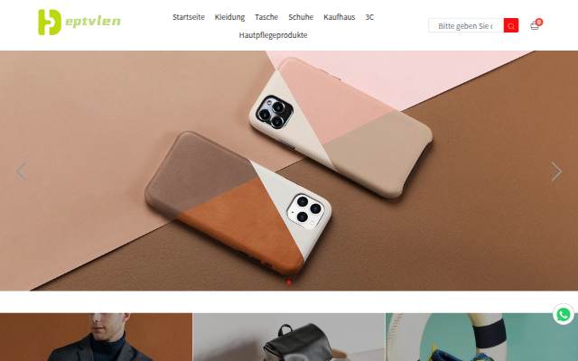 Willkommen zum Einkaufen storefront