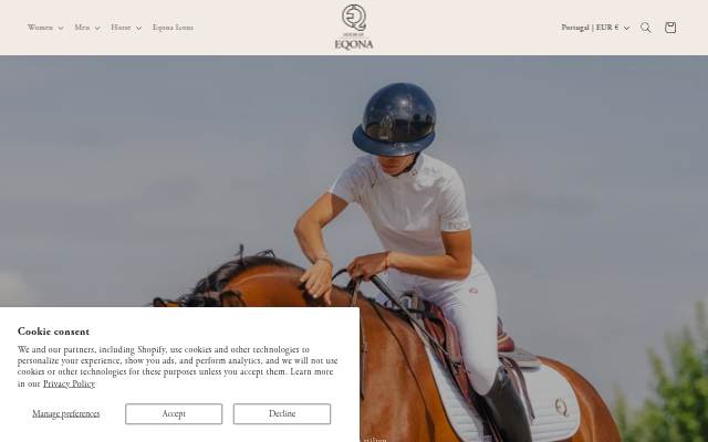 Eqona storefront
