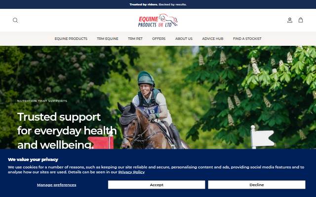 equineproducts-ukltd storefront