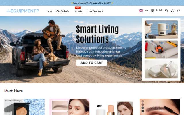 EQUIPMENTP storefront