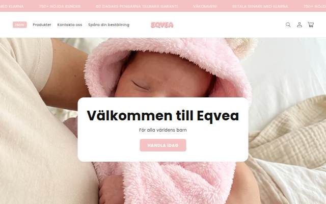 EQVEA storefront