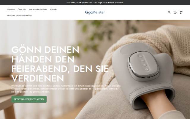 ErgoMeister storefront