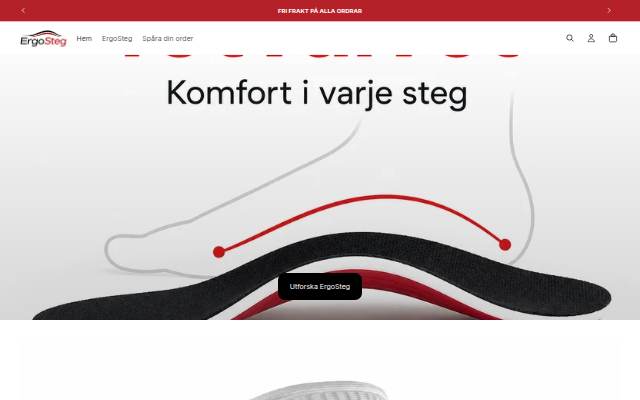 Ergosteg storefront