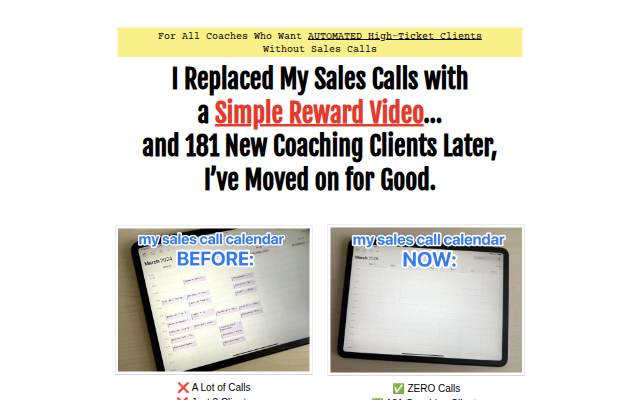 I Replaced My Sales Calls with a Simple Reward Video… storefront