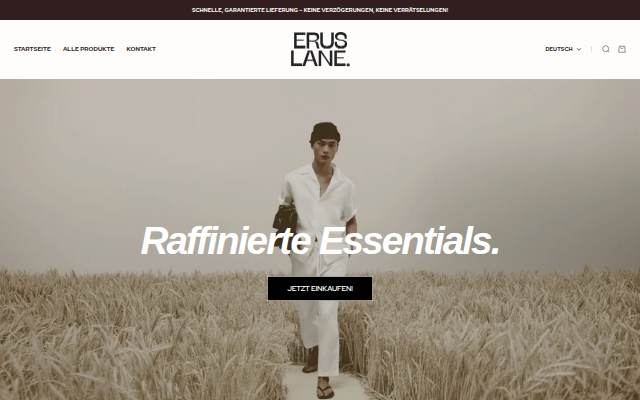 Montra da ERUS LANE