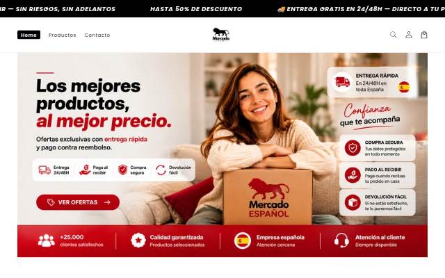 Mercado Espanol storefront