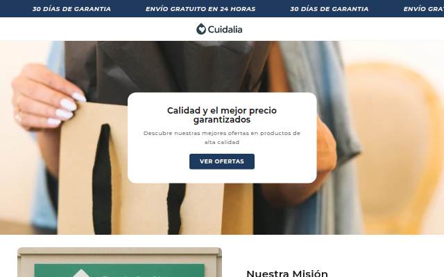 ES Cuidalia storefront