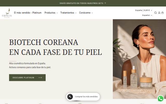 ESENCIA DE ALDA storefront