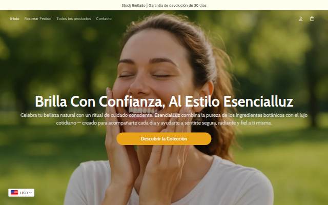 EsencialLuz storefront
