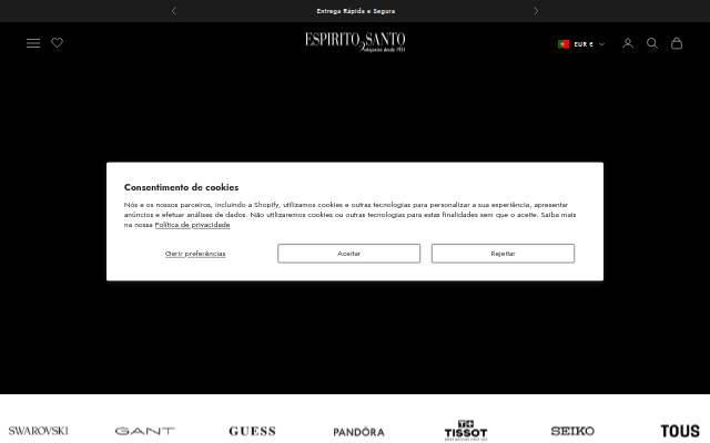 Startseite von Espirito Santo Relojoeiro