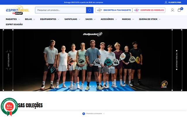 Esprit Padel Shop storefront