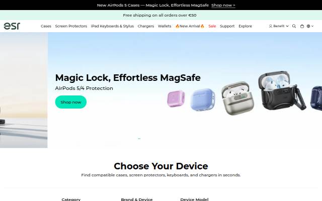 ESR storefront
