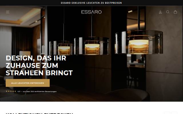 Essaro storefront