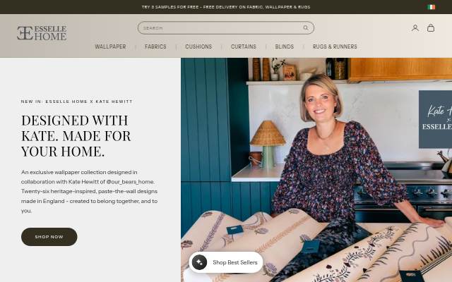 Esselle Home storefront