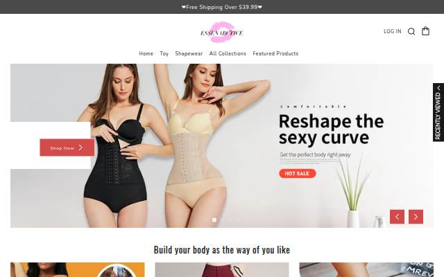 Essenarctice storefront